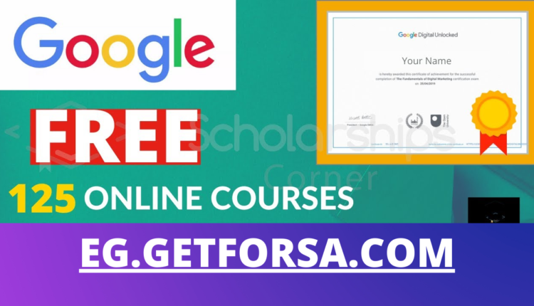 Free Google Courses Free Online 2023 | Free Certificate | All Fields ...