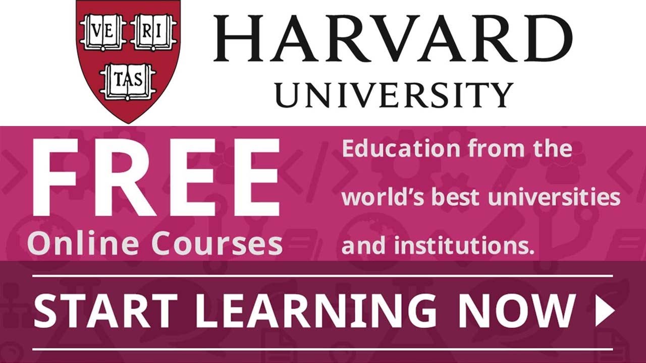 Harvard free courses with free certificates