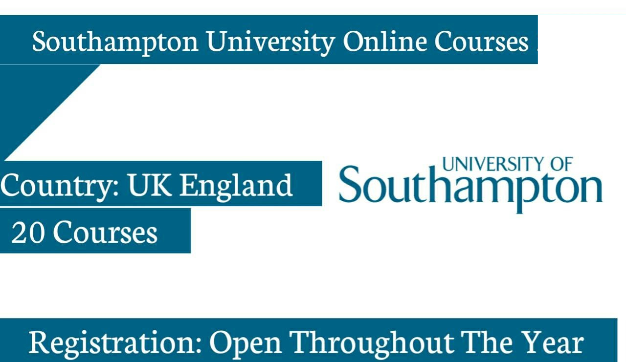University of Southampton free online courses with in UK