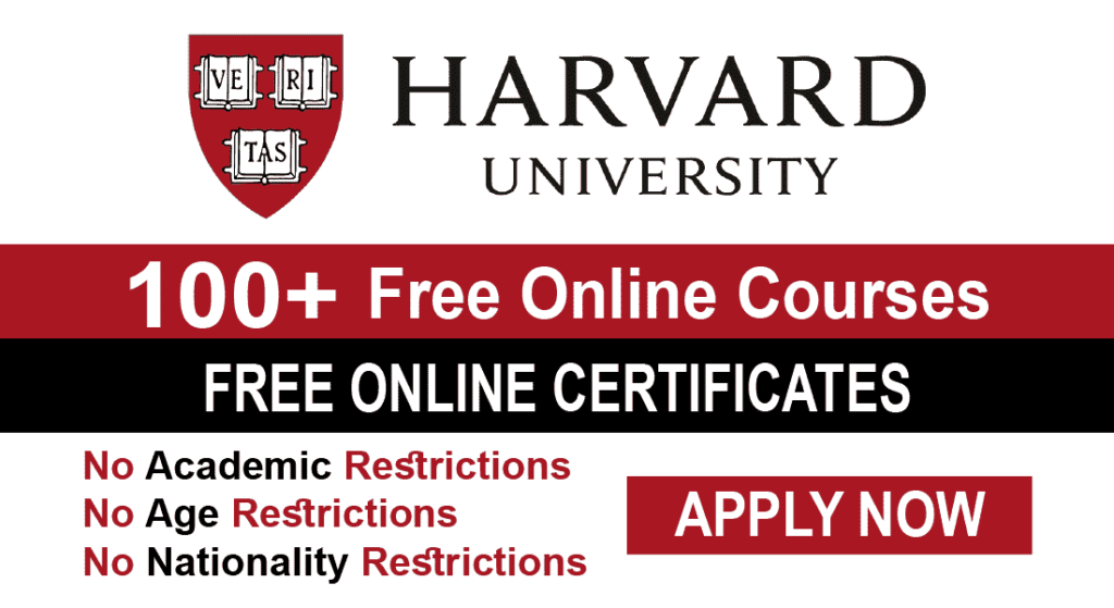 Harvard University Online Courses 2021, 100+ Online Free Courses – Get ...