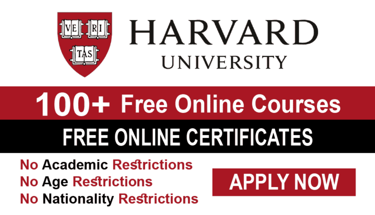 Harvard University Online Courses 2021 100 Online Free Courses Get   Harvard Free Courses Min 1 750x430 