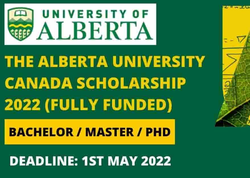 Alberta University Canada Scholarship 2022-23