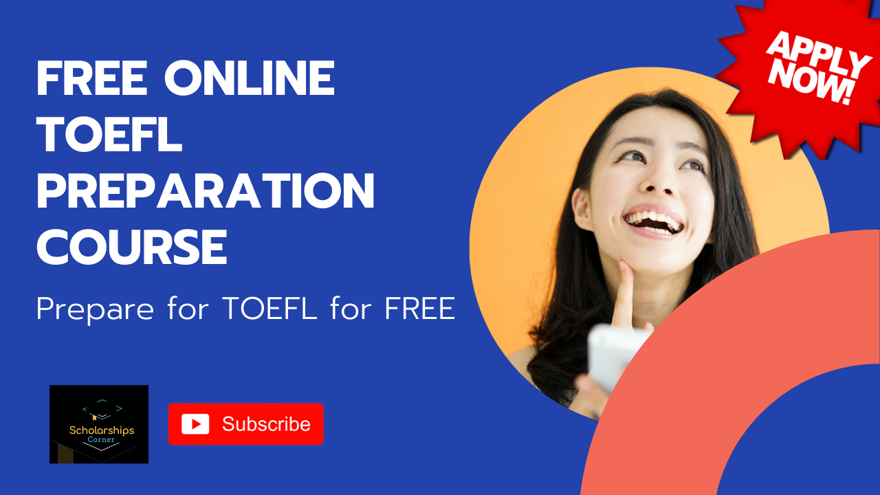 There is no deadline for the Free TOEFL Preparation Course Online, you can apply now!
